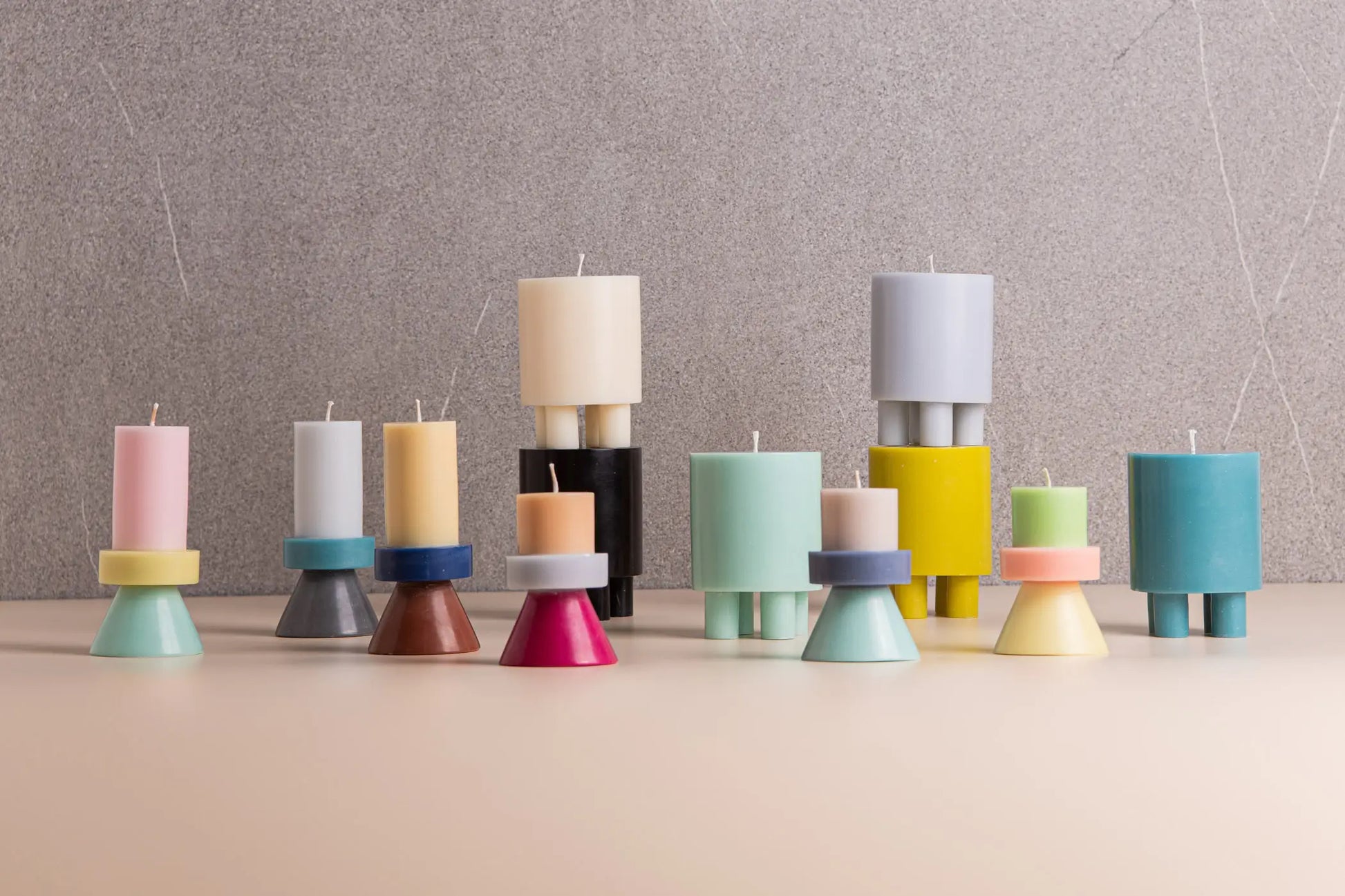 STACK CANDLE | TALL C – ZELE berlin